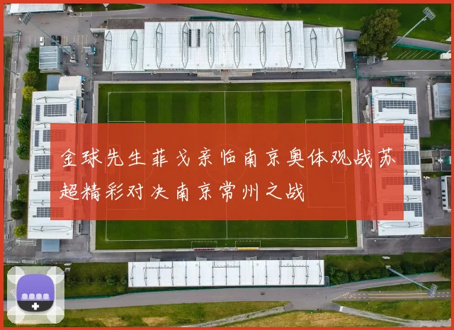 金球先生菲戈亲临南京奥体观战苏超精彩对决南京常州之战